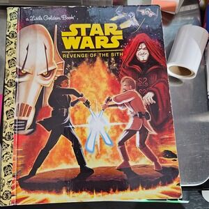 Little Golden Book Star Wars Revenge of the Sith Collectible Childrens Book‎